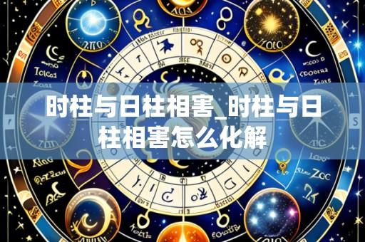 时柱与日柱相害_时柱与日柱相害怎么化解