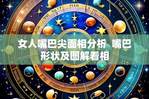 女人嘴巴尖面相分析  嘴巴形状及图解看相