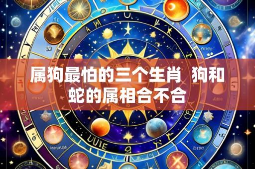 属狗最怕的三个生肖 狗和蛇的属相合不合