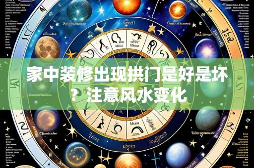 家中装修出现拱门是好是坏？注意风水变化