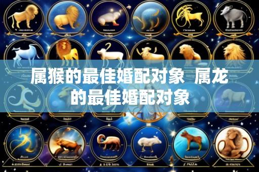 属猴的最佳婚配对象  属龙的最佳婚配对象