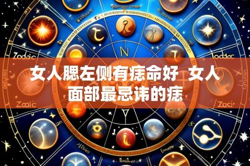 女人腮左侧有痣命好 女人面部最忌讳的痣