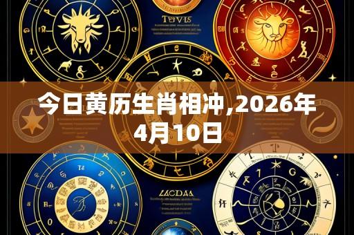 今日黄历生肖相冲,2026年4月10日