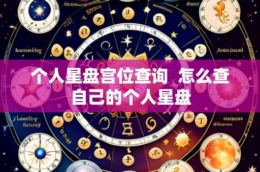 个人星盘宫位查询 怎么查自己的个人星盘