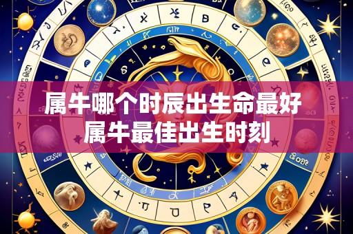 属牛哪个时辰出生命最好 属牛最佳出生时刻