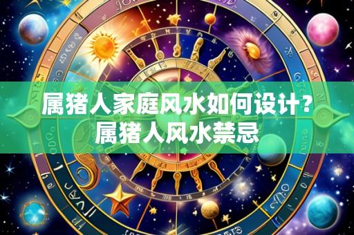属猪人家庭风水如何设计?属猪人风水禁忌