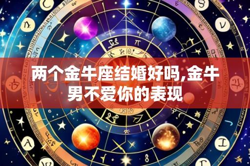 两个金牛座结婚好吗,金牛男不爱你的表现