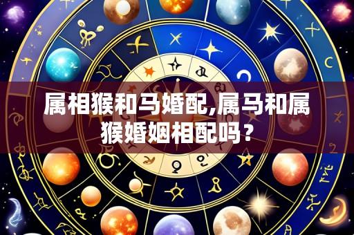 属相猴和马婚配,属马和属猴婚姻相配吗?