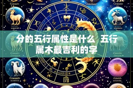 分的五行属性是什么 五行属木最吉利的字