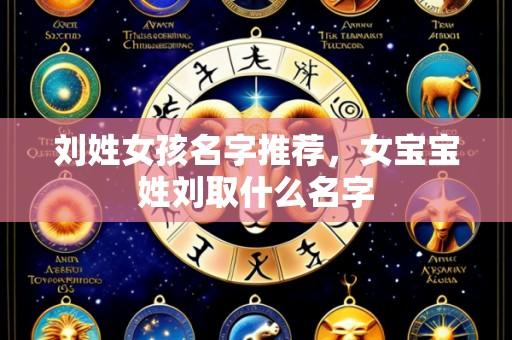 刘姓女孩名字推荐,女宝宝姓刘取什么名字