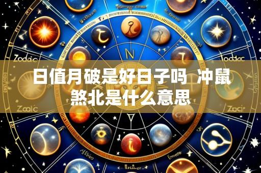 日值月破是好日子吗  冲鼠煞北是什么意思