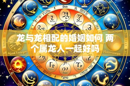 龙与龙相配的婚姻如何 两个属龙人一起好吗