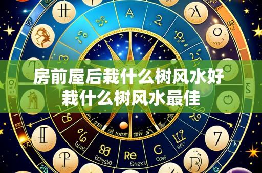 房前屋后栽什么树风水好 栽什么树风水最佳