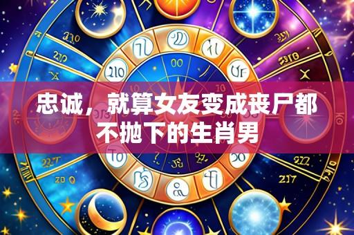 忠诚，就算女友变成丧尸都不抛下的生肖男