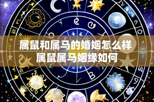 属鼠和属马的婚姻怎么样 属鼠属马姻缘如何