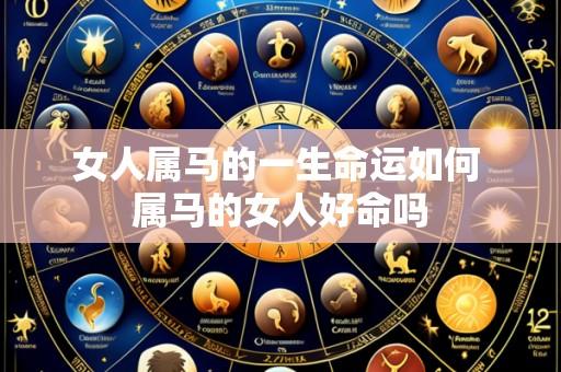 女人属马的一生命运如何 属马的女人好命吗