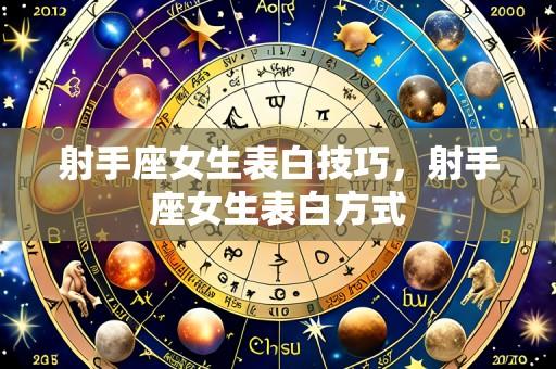 射手座女生表白技巧,射手座女生表白方式
