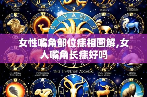 女性嘴角部位痣相图解,女人嘴角长痣好吗