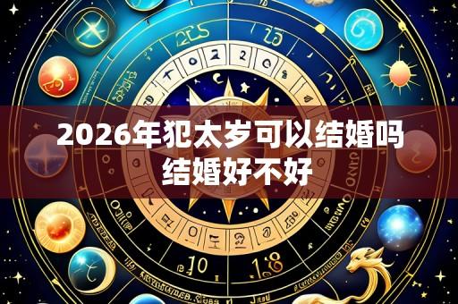 2026年犯太岁可以结婚吗  结婚好不好