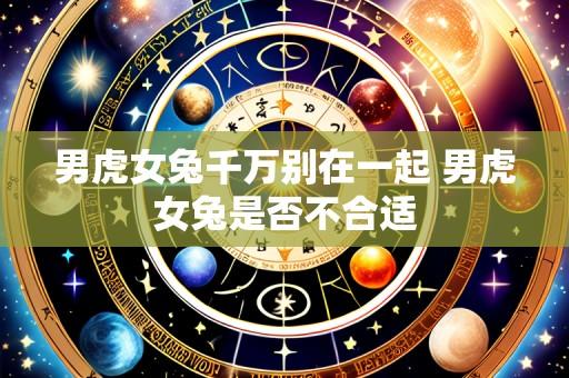 男虎女兔千万别在一起 男虎女兔是否不合适