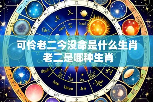 可怜老二今没命是什么生肖 老二是哪种生肖