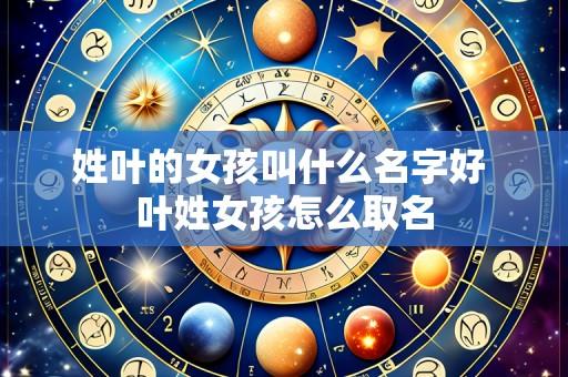 姓叶的女孩叫什么名字好 叶姓女孩怎么取名