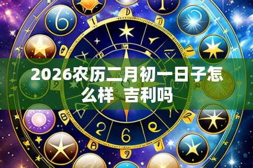 2026农历二月初一日子怎么样 吉利吗
