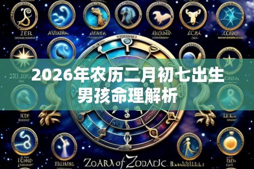 2026年农历二月初七出生男孩命理解析