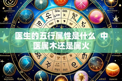 医生的五行属性是什么 中医属木还是属火