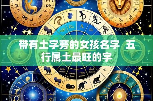 带有土字旁的女孩名字 五行属土最旺的字