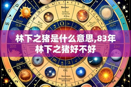 林下之猪是什么意思,83年林下之猪好不好