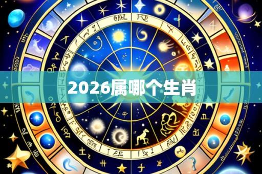 2026属哪个生肖