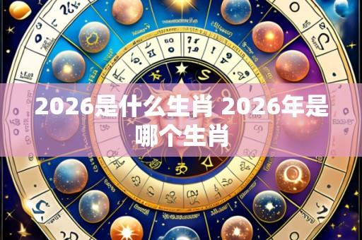 2026是什么生肖 2026年是哪个生肖