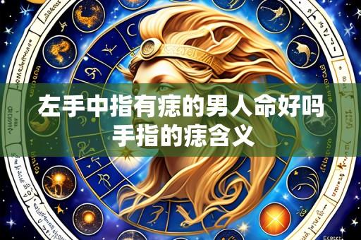 左手中指有痣的男人命好吗 手指的痣含义