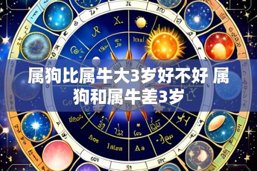 属狗比属牛大3岁好不好 属狗和属牛差3岁