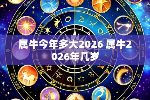 属牛今年多大2026 属牛2026年几岁