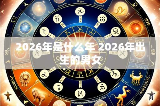 2026年是什么年 2026年出生的男女