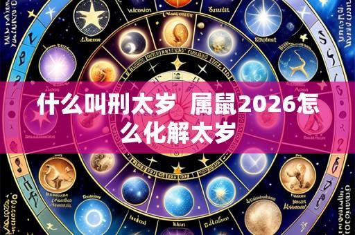 什么叫刑太岁 属鼠2026怎么化解太岁