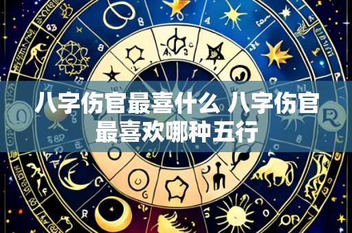八字伤官最喜什么 八字伤官最喜欢哪种五行