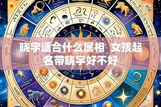 晓字适合什么属相  女孩起名带晓字好不好