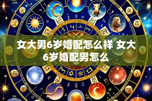 女大男6岁婚配怎么样 女大6岁婚配男怎么