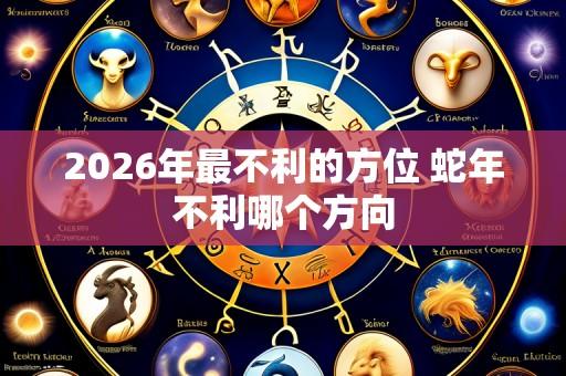 2026年最不利的方位 蛇年不利哪个方向