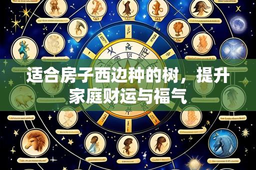 适合房子西边种的树,提升家庭财运与福气