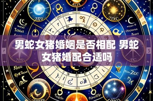 男蛇女猪婚姻是否相配 男蛇女猪婚配合适吗