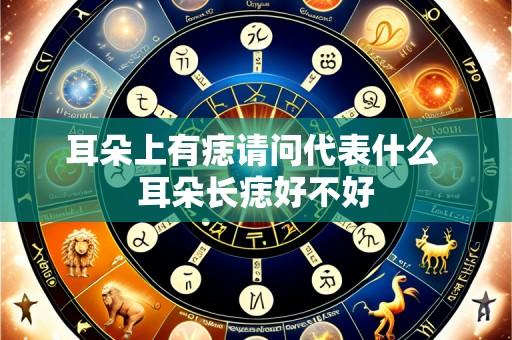 耳朵上有痣请问代表什么 耳朵长痣好不好