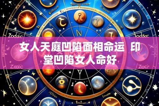 女人天庭凹陷面相命运 印堂凹陷女人命好
