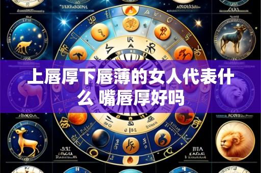 上唇厚下唇薄的女人代表什么 嘴唇厚好吗