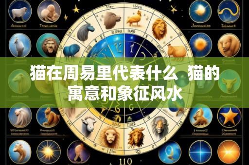 猫在周易里代表什么  猫的寓意和象征风水