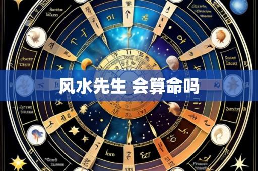 风水先生 会算命吗