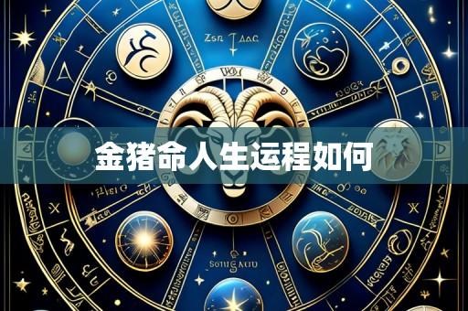 金猪命人生运程如何